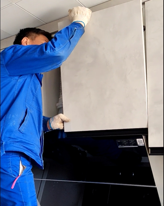 客戶說當(dāng)初追媳婦就是靠著一手好廚藝才娶到家的，所以廚房是兩個人溫存的地方